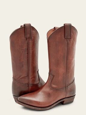 Frye Women's Billy Pull On Boot Brown NEW 9.5